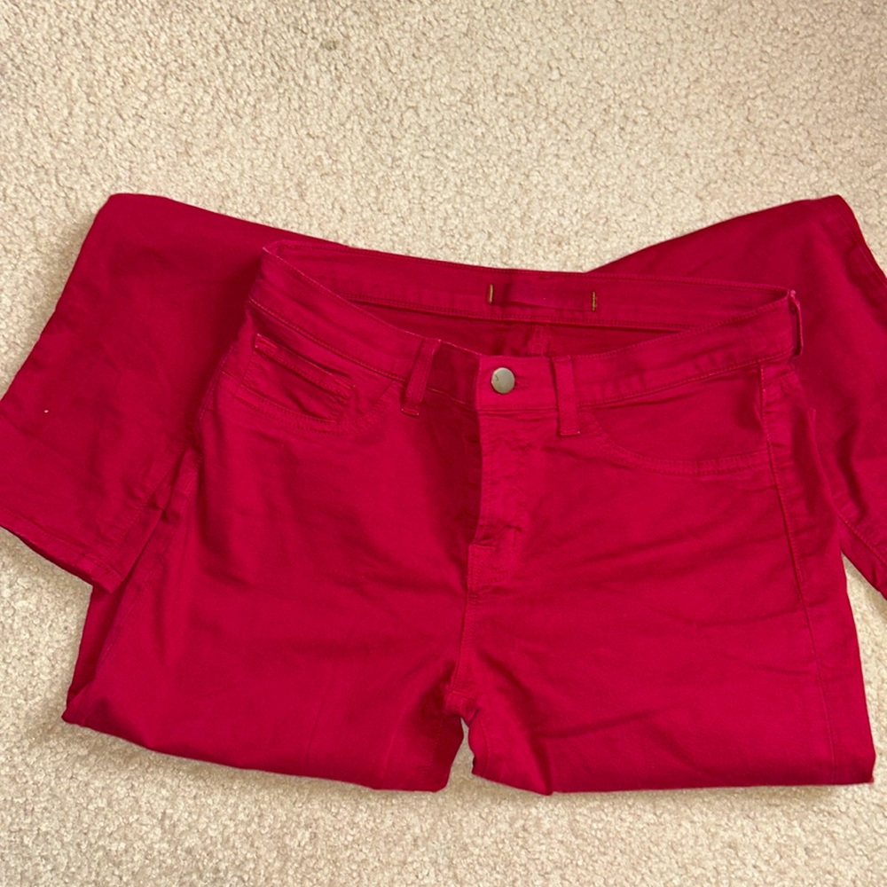 Red size 28 skinny J Brand Jeans